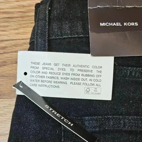 Michael Kors Parker Slim Fit Julian Wash NWT Jeans - Picture 11 of 14